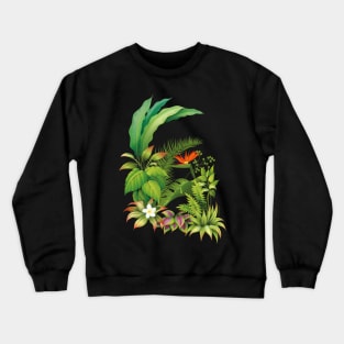 Tropical plants Crewneck Sweatshirt
